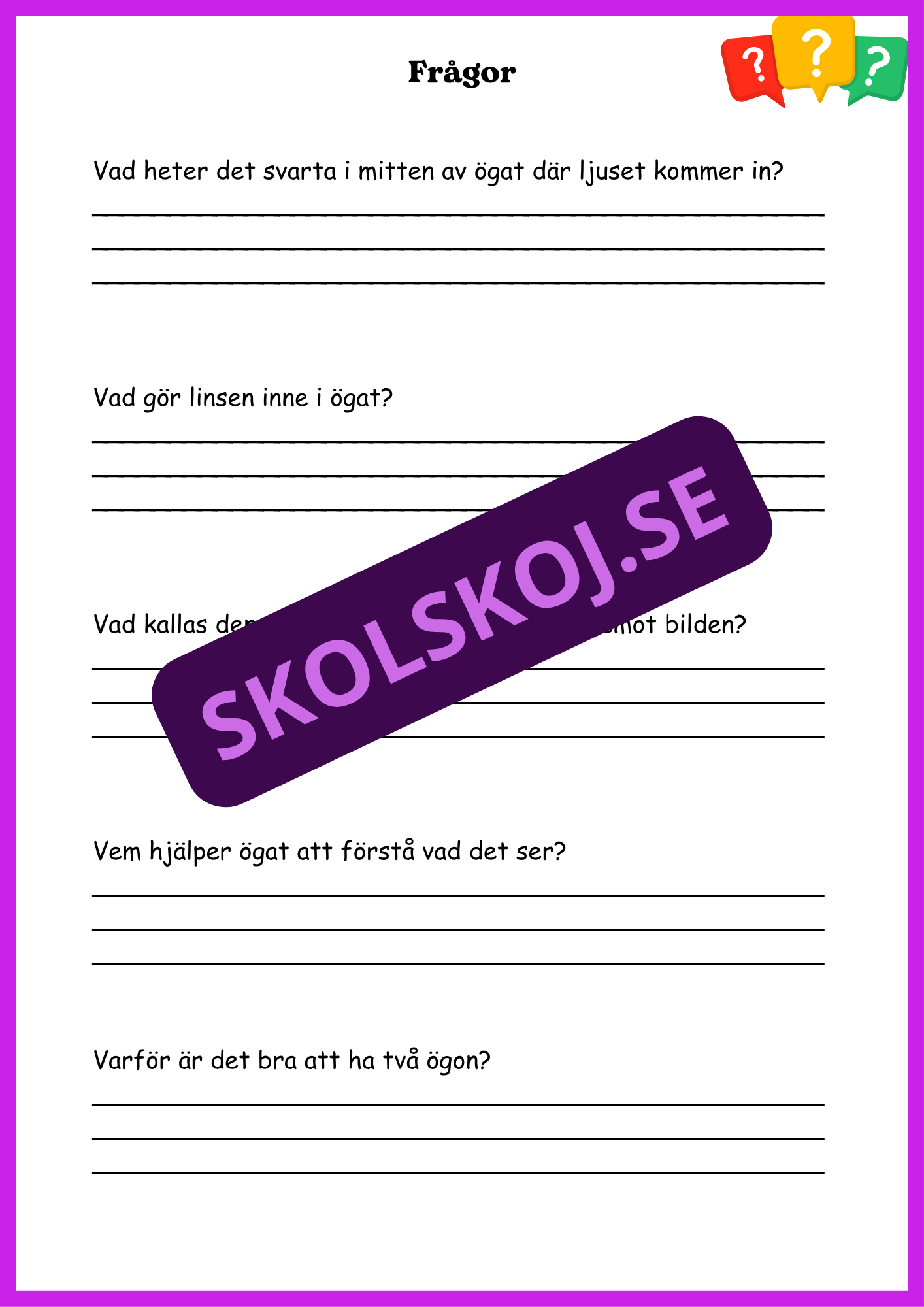 Ljud och ljus - En spännande upptäcktsresa - Årskurs 4 - 6