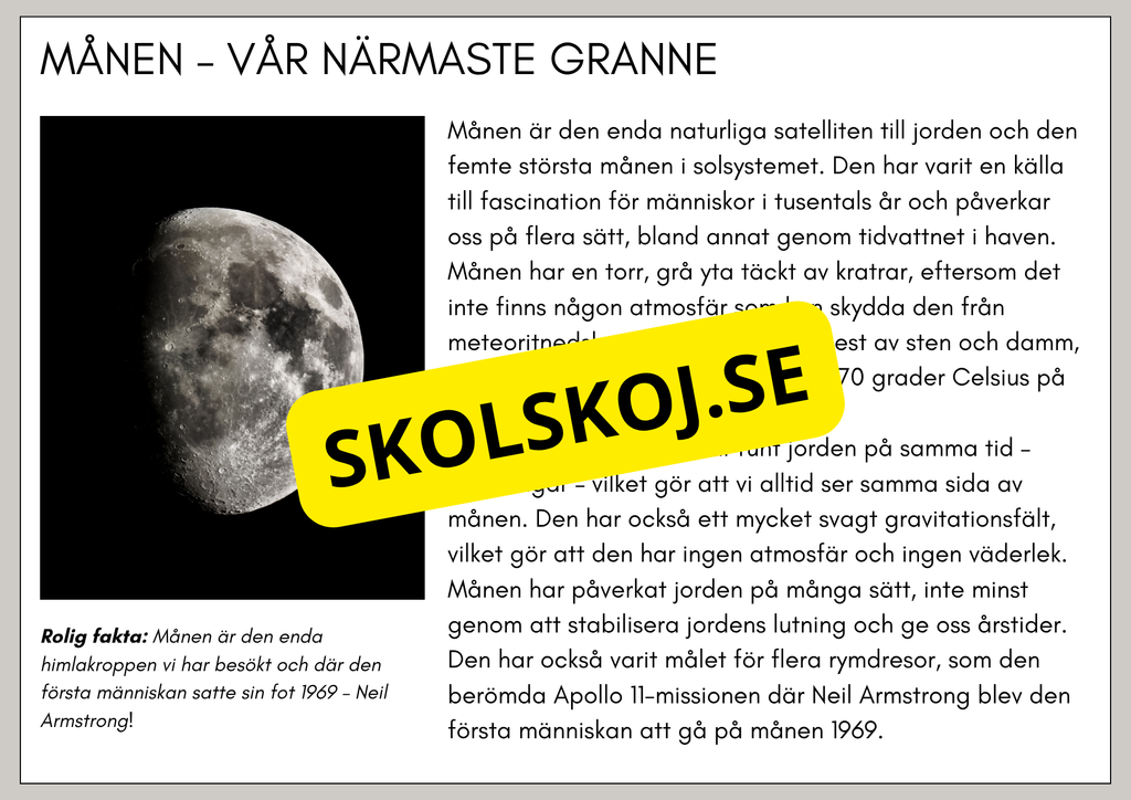 Upptäck solsystemet och skapa din egen planet