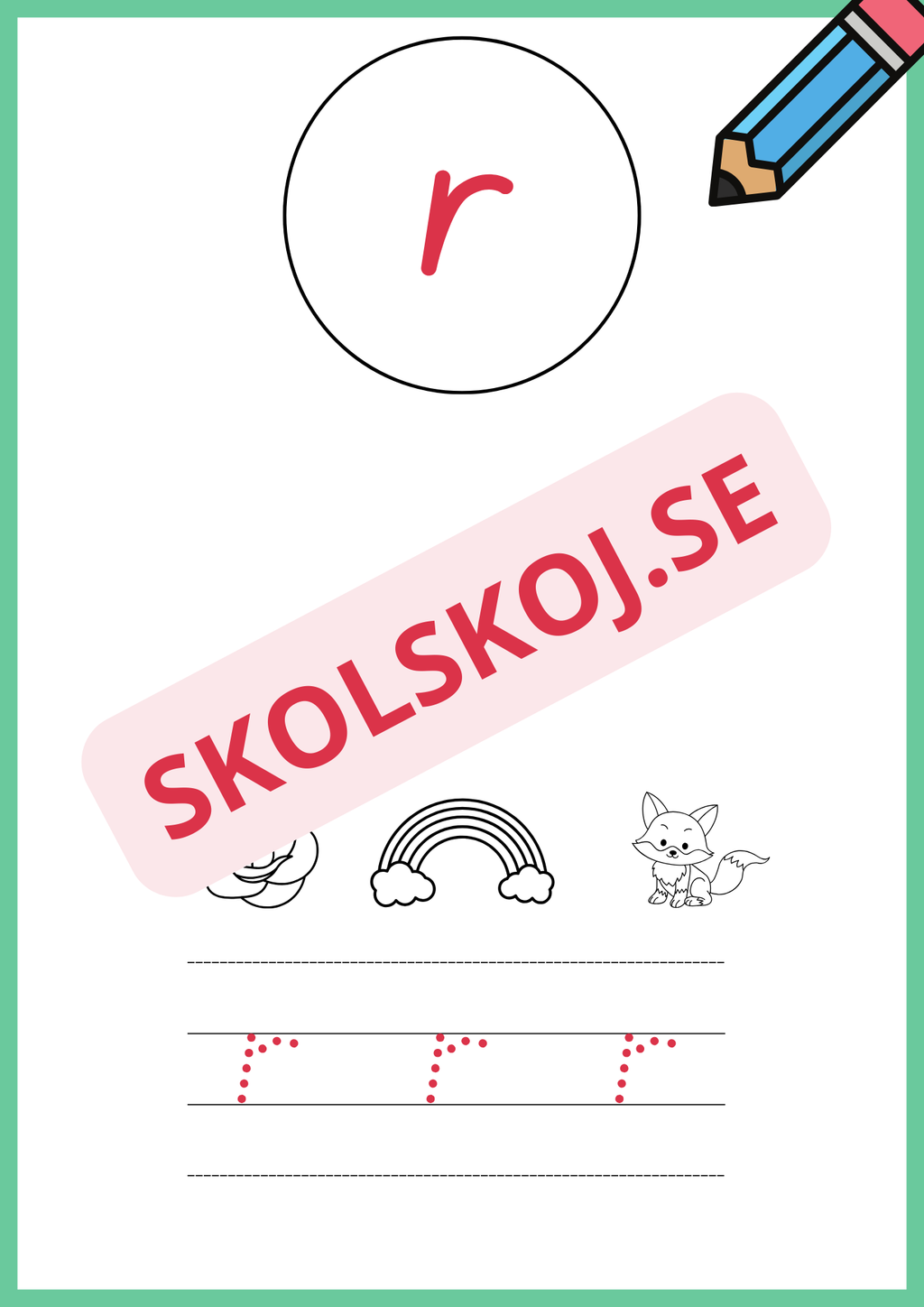 Jag lär mig alfabetet - Hela alfabetet