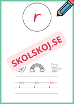 Jag lär mig alfabetet - Hela alfabetet