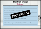 Typer av energi - Häfte - Åk 4 - 6
