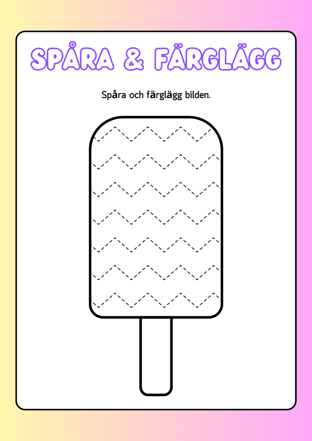 Min nya sommarbok