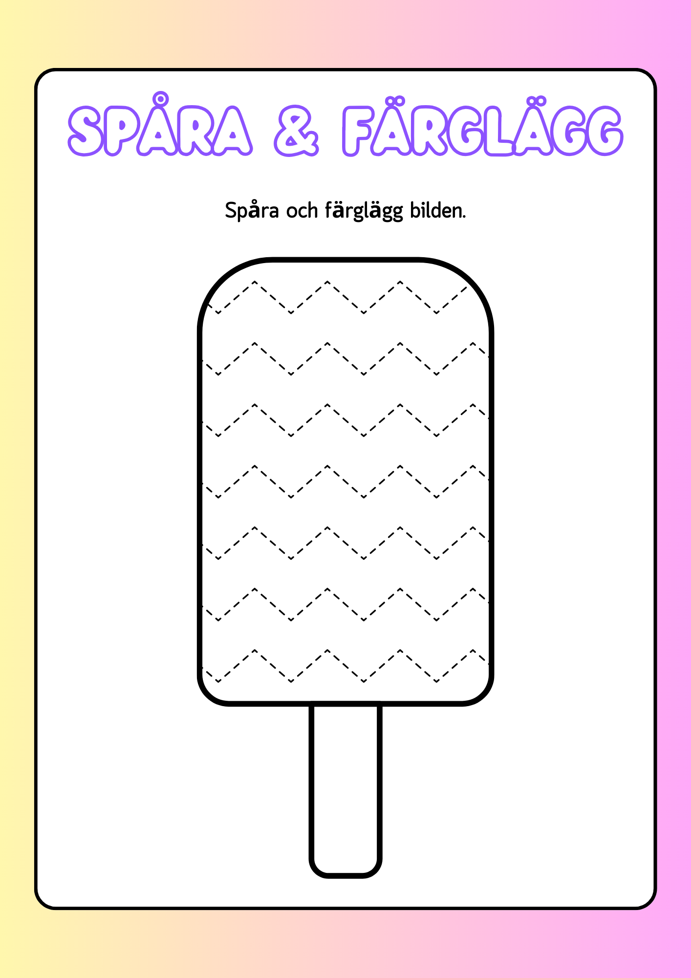 Min nya sommarbok