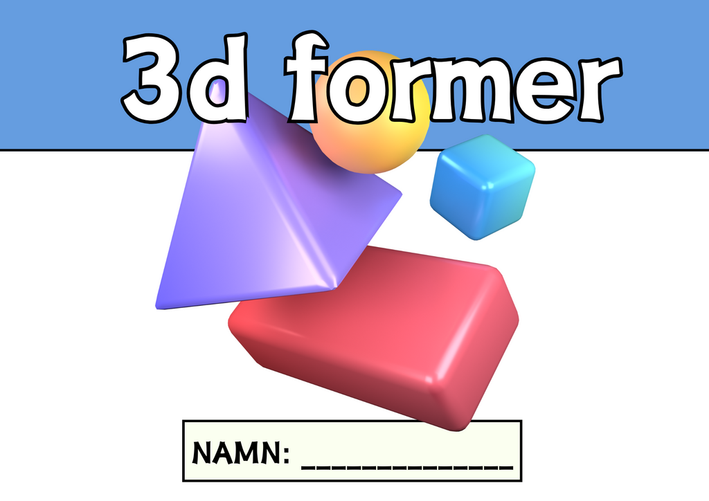 Lär dig om 3D-former