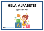 Hela alfabetet - gemener - Häfte