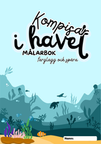 Kompisar i havet - Målarbok