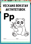 Veckans bokstav - Bokstaven Pp