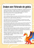 Draken som förlorade sin gnista - Läsförståelse - Årskurs 3 - 6