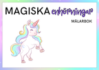 Magiska enhörningar - Målarbok