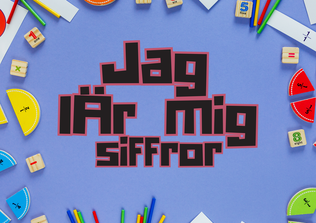 Jag lär mig siffror - 1 - 10