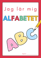 Jag lär mig alfabetet - Hela alfabetet