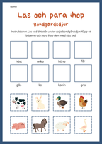 Bondgårdsdjur - Blandade uppgifter