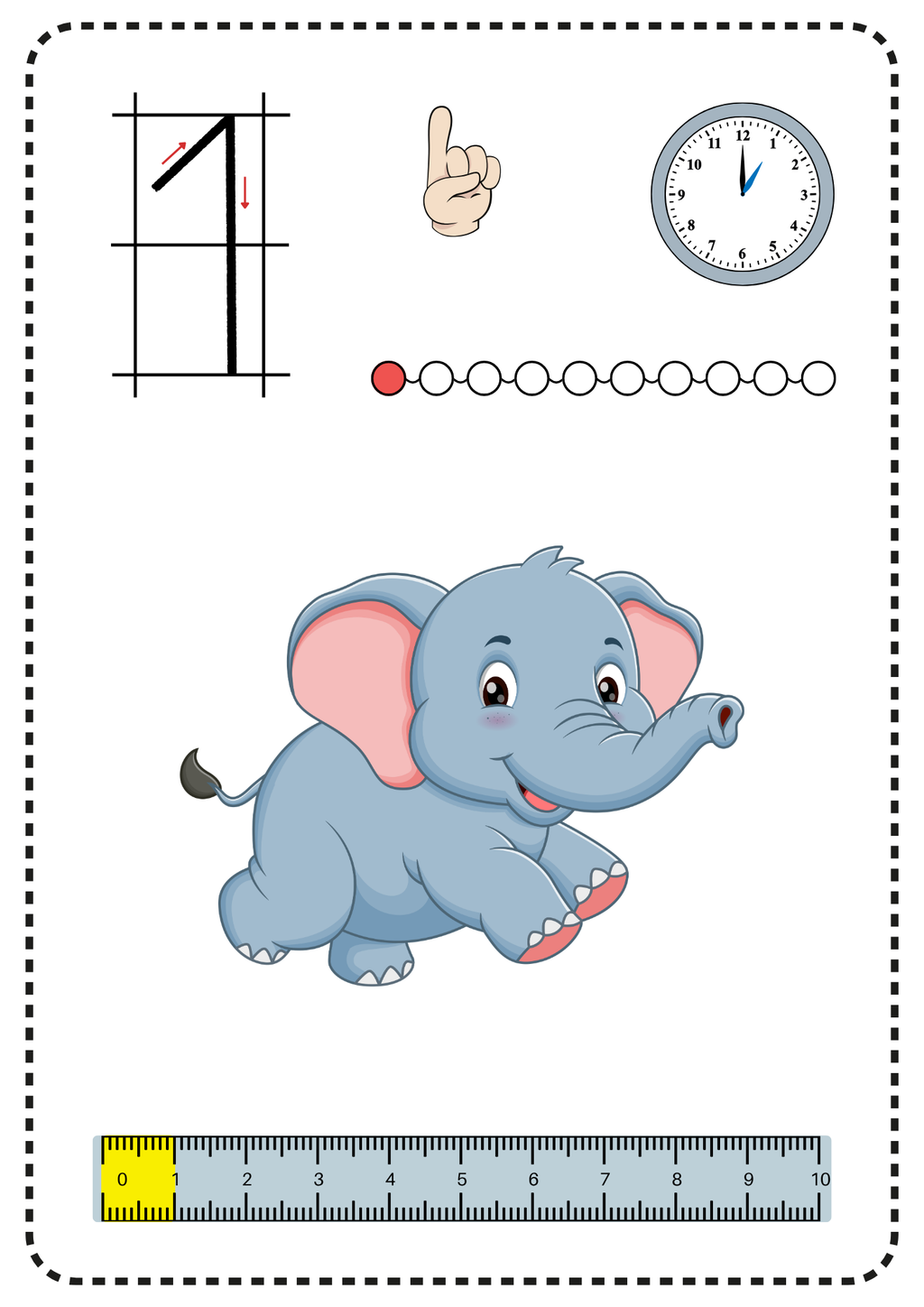Sifferplanscher 1–10