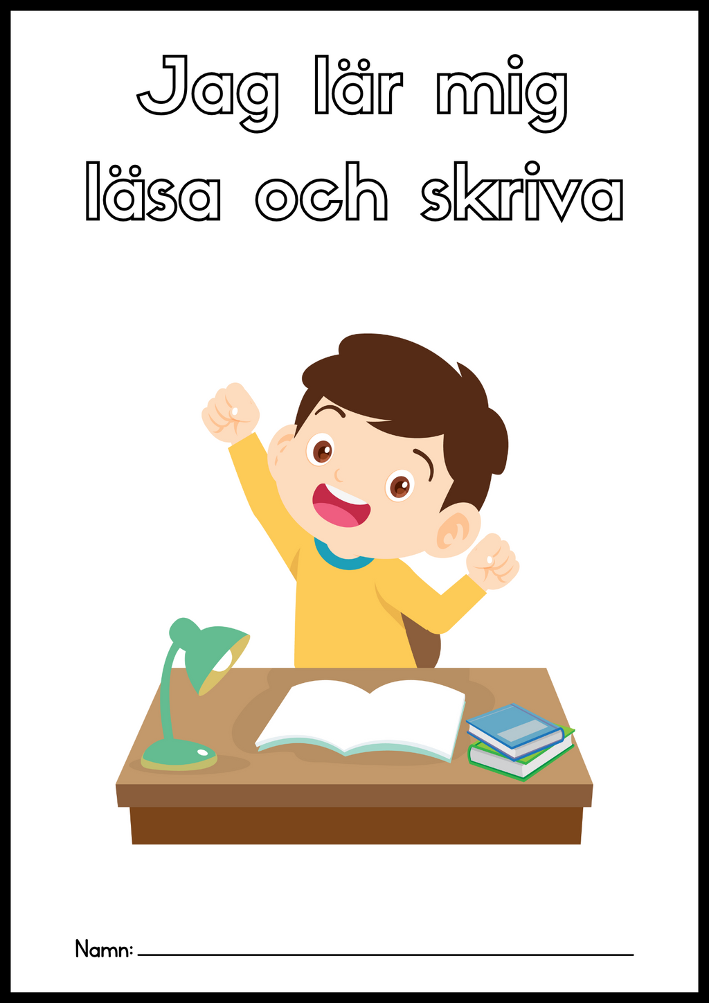 Häfte - Jag lär mig läsa och skriva