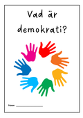 Vad är demokrati? - Årskurs 4 - 6 (18 sidor)