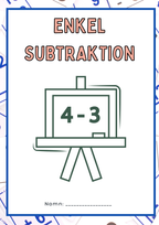 Enkel subtraktion - Förskoleklass - Årskurs 1