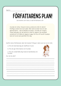 Författarens plan - Häfte