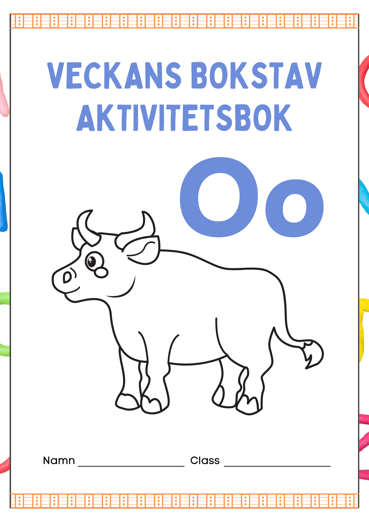 Veckans bokstav - Bokstaven Oo