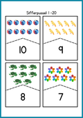 Sifferpussel 1 -20