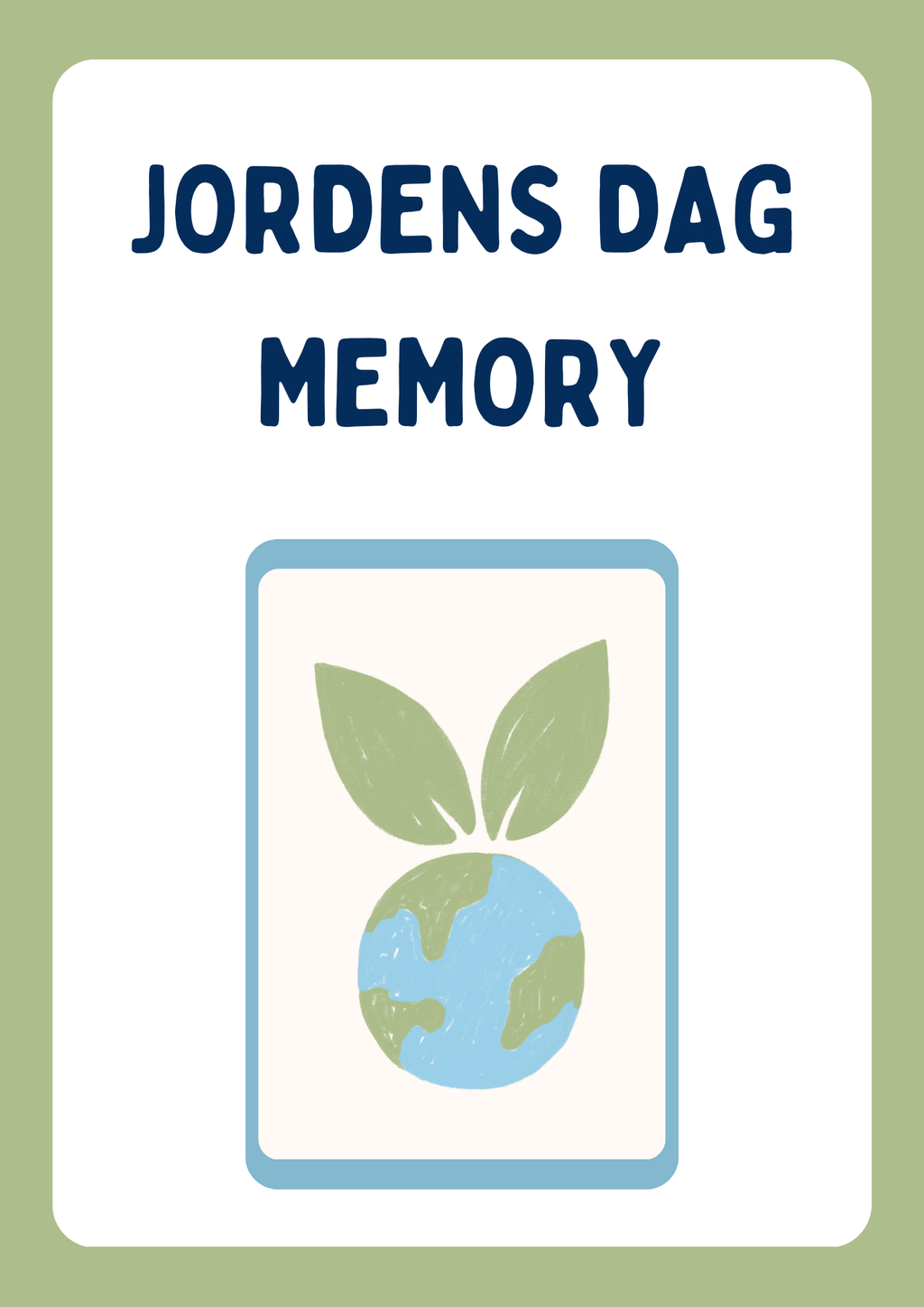 Jordens dag - Memory