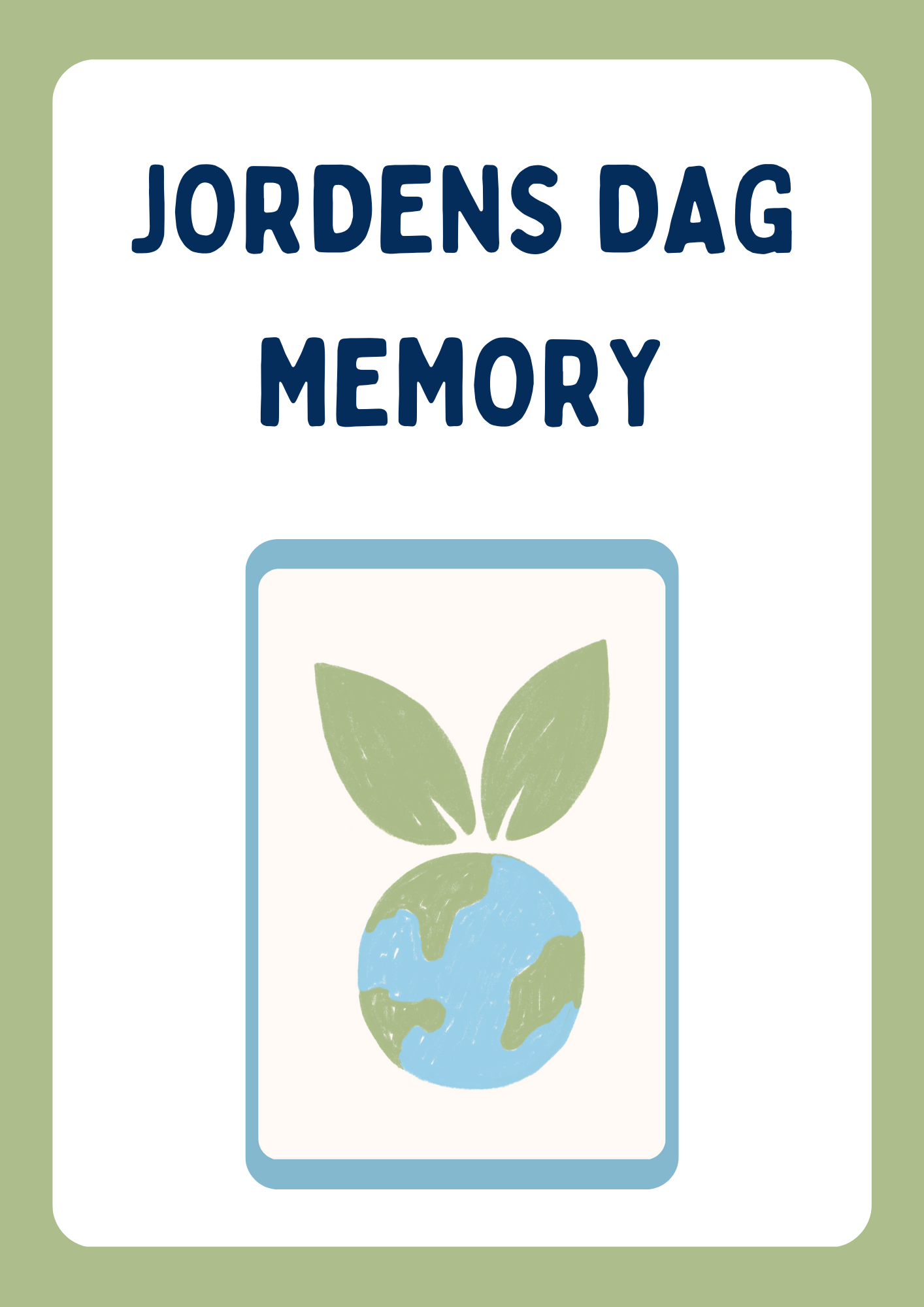 Jordens dag - Memory