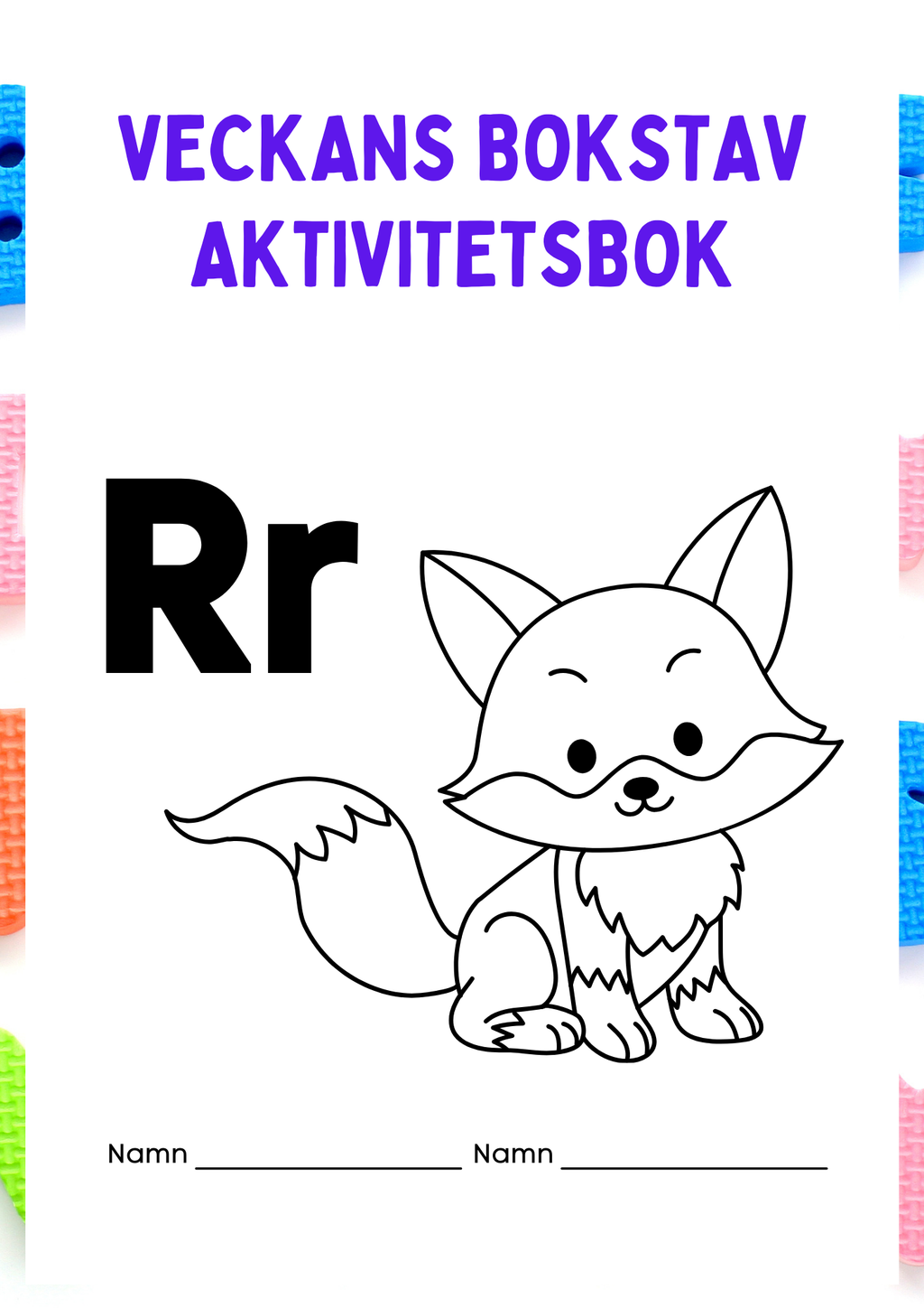 Veckans bokstav - Bokstaven Rr