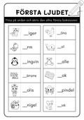 Häfte - Första ljudet