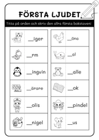 Häfte - Första ljudet