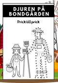 Djuren på bondgården - Prick till prick