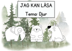 Jag kan läsa - Tema Djur