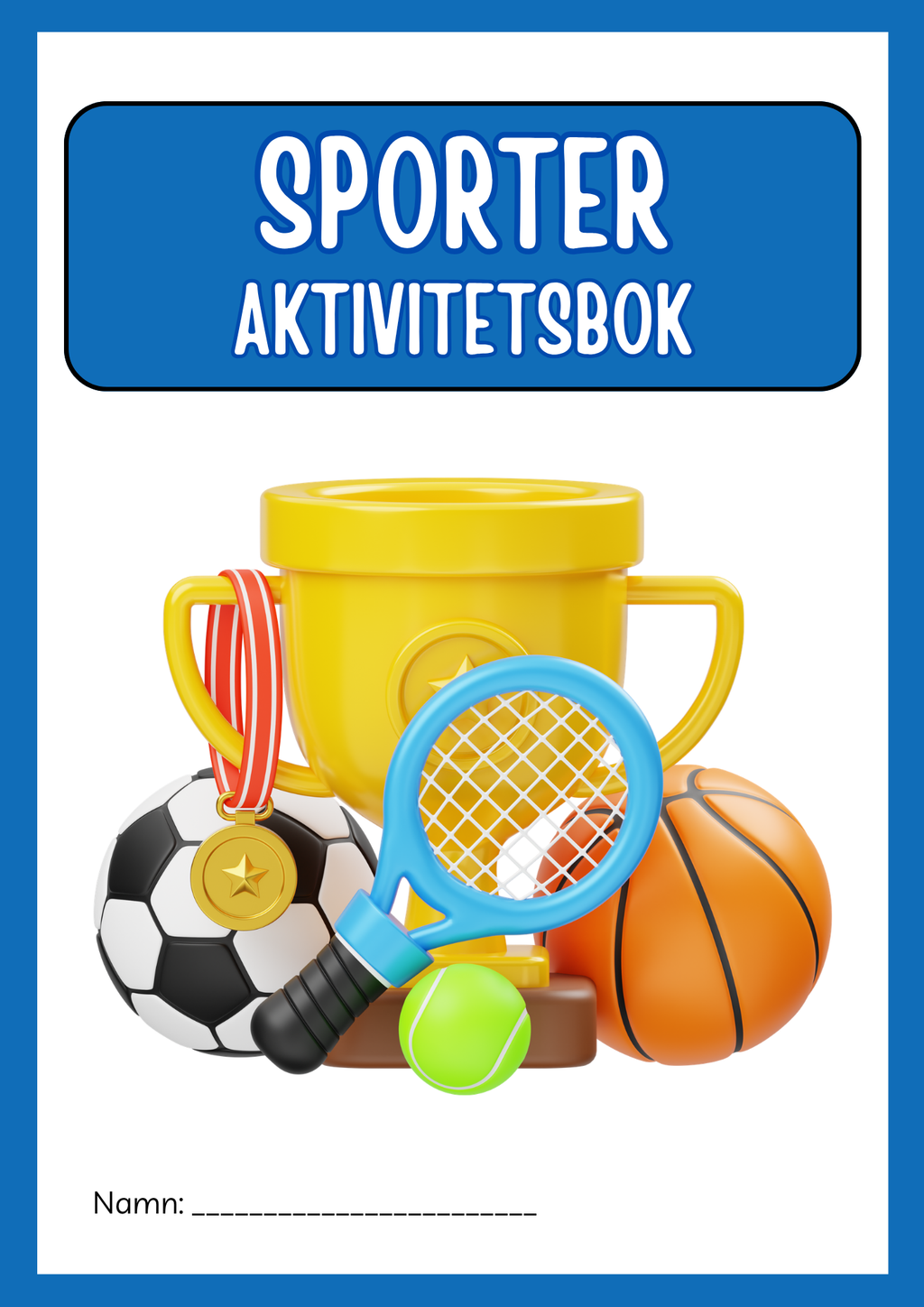 Sporter - Aktivitetsbok