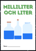 Milliliter och liter - Häfte