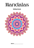 Mandalas - Målarbok