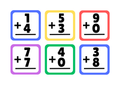 Addition - Flashkort - 1 - 20