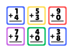 Addition - Flashkort - 1 - 20