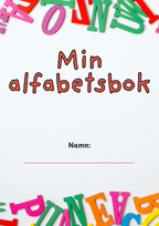 Min alfabetsbok - Häfte - 31 sidor