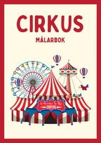 Cirkus - Målarbok