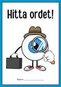 Hitta ordet - Häfte