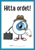 Hitta ordet - Häfte