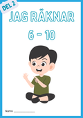 Jag räknar 6 - 10 - Häfte - Del 2