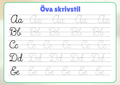 Öva skrivstil - Häfte