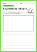 Beskrivande text - Tema promenader