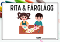 Rita och färglägg - Häfte