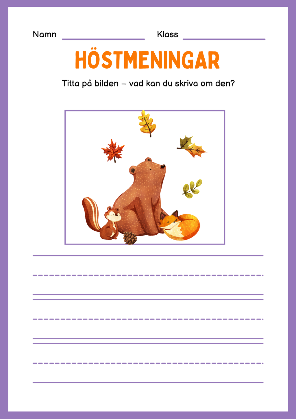 Höstmeningar