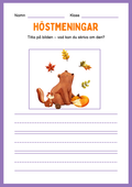 Höstmeningar