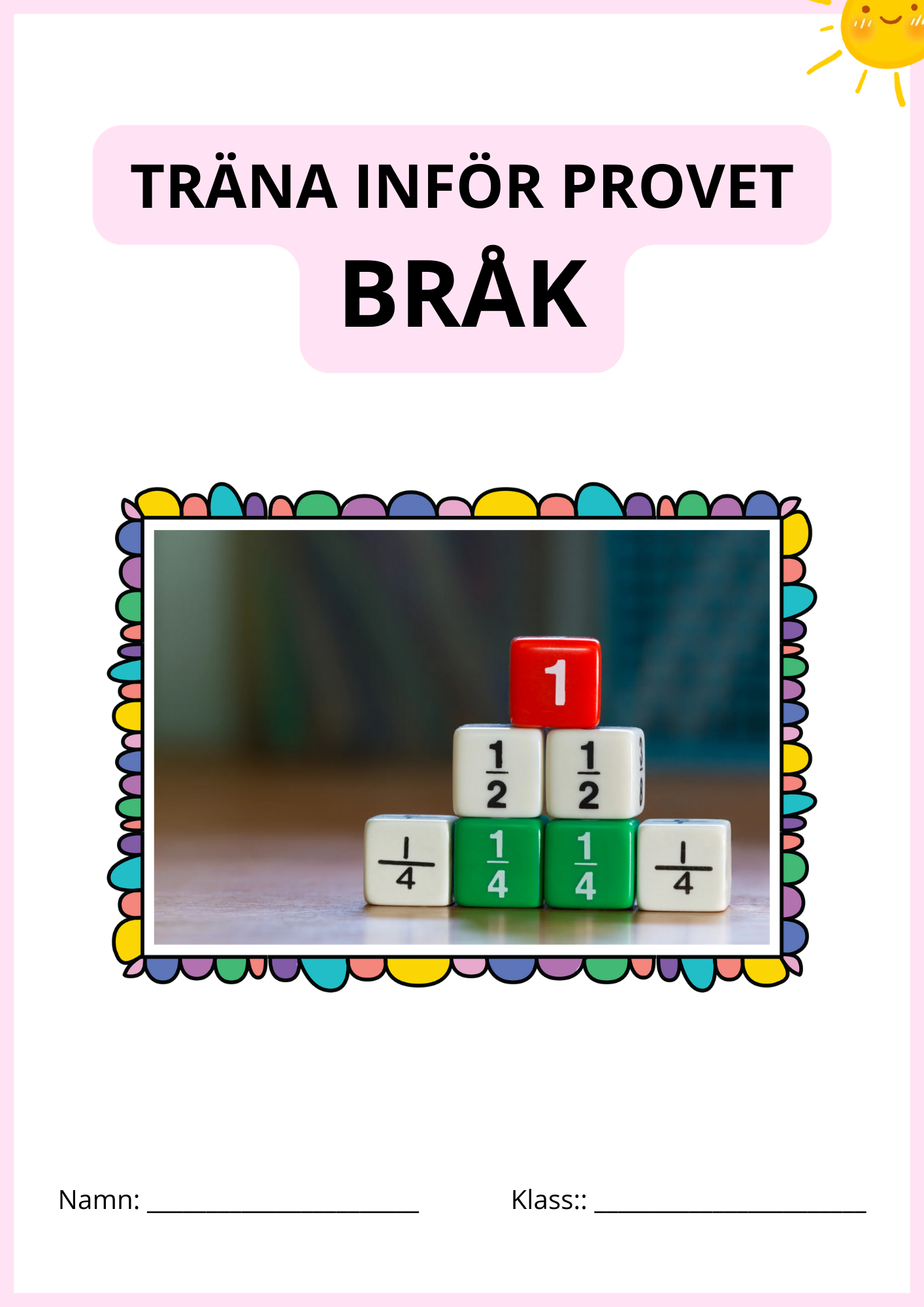 Träna inför provet - Bråk - Årskurs 4
