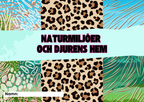 Kort fakta om naturmiljöer och djurens hem + frågor