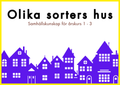 Olika sorters hus - Samhällskunskap åk 1 - 3