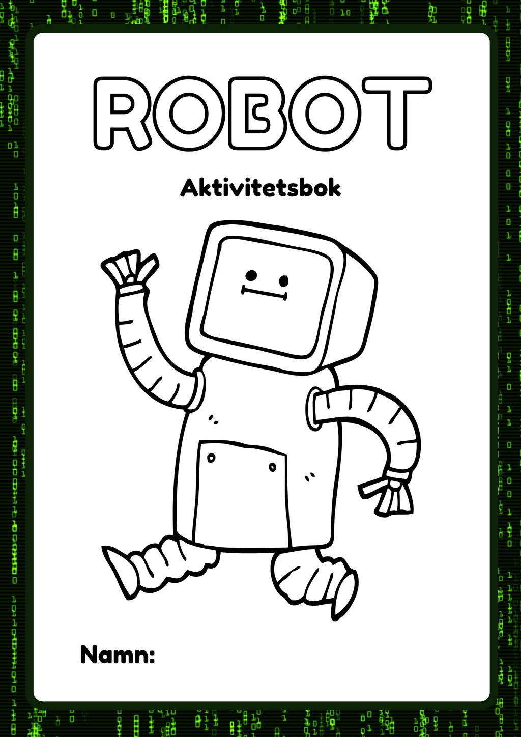 Robot - Aktivitetsbok