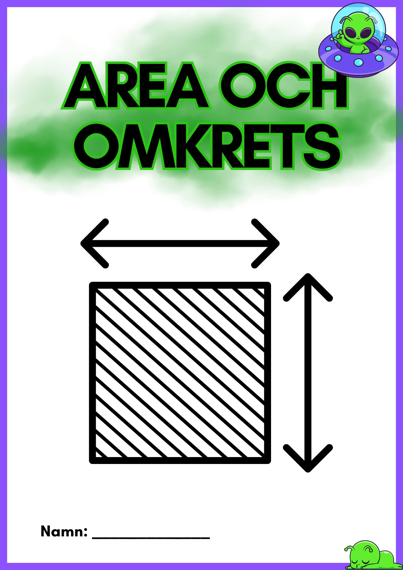 Area och omkrets - Årskurs 4 - 5